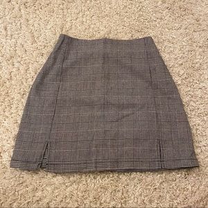 Brandy Melville Plaid Cara Skirt